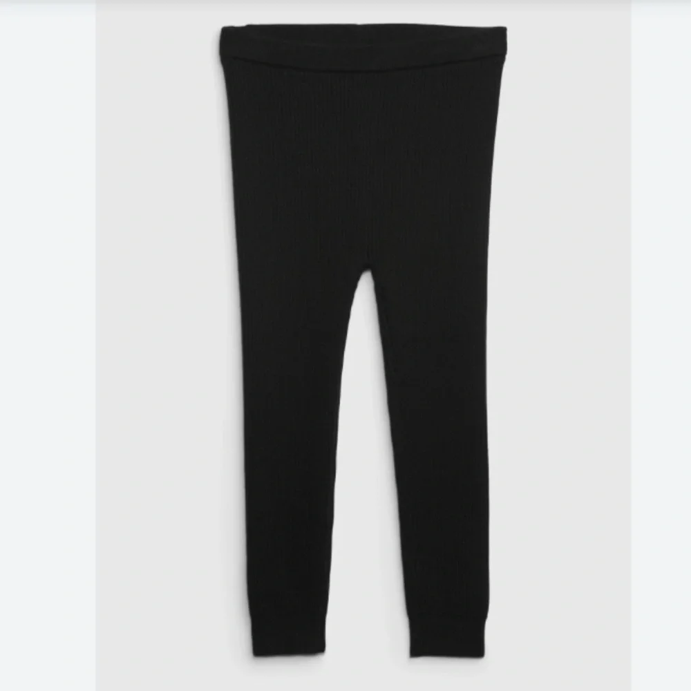 GAP 2 pack Toddler Rib Sweater Leggings black  Ivory  Toddler 2-3